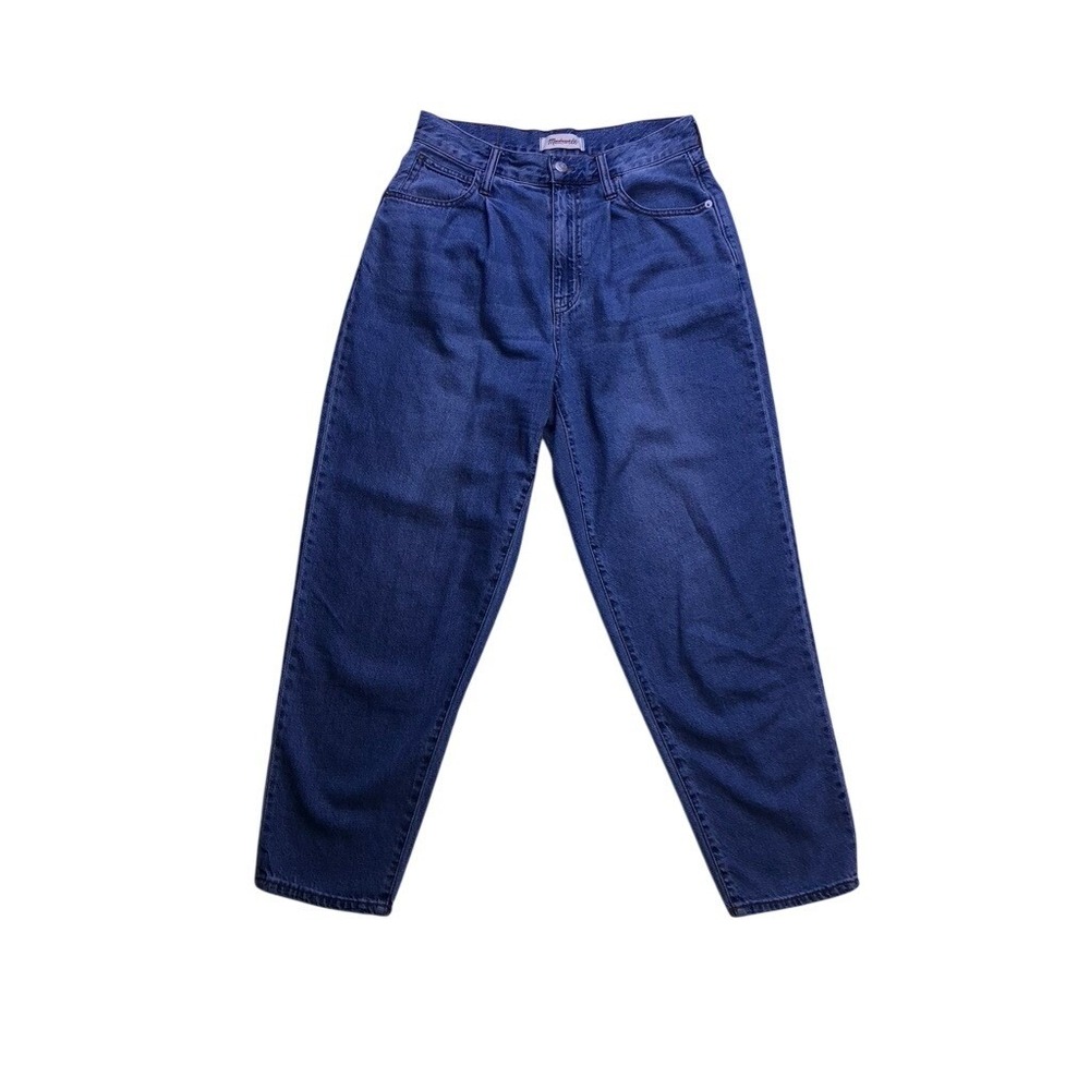 Madewell Baggy Tapered Jeans Women 26 Blue High Rise Tapered‎ Leg CKP455309239